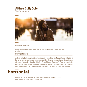 3. AFRICAN MUSIC (horizontal) flyer
