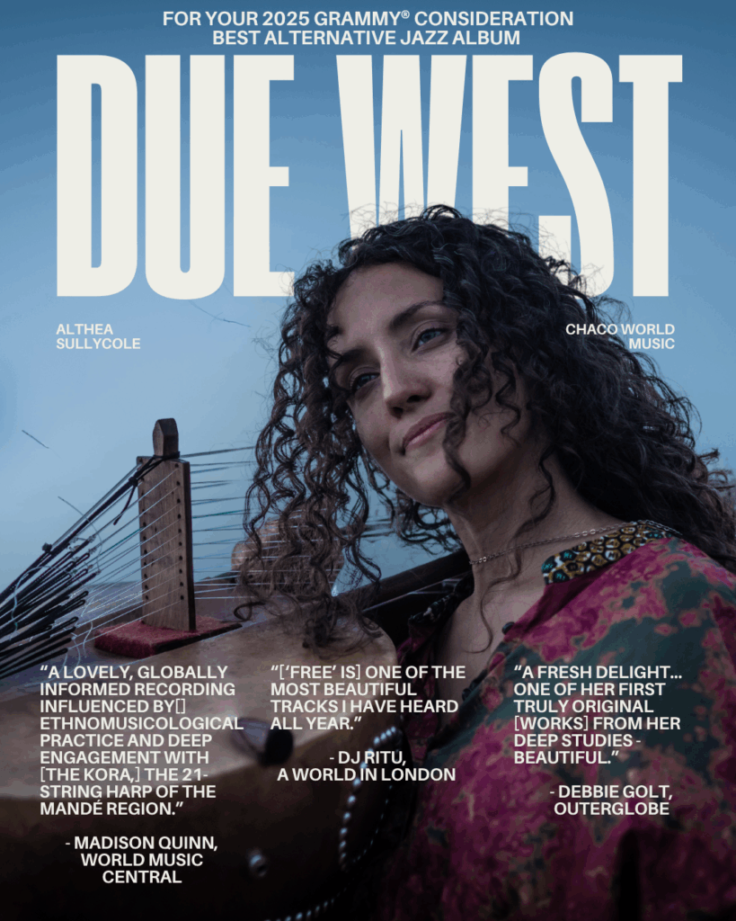 Due West FYC 2025 GRAMMY® Award for Best Alternative Jazz Album